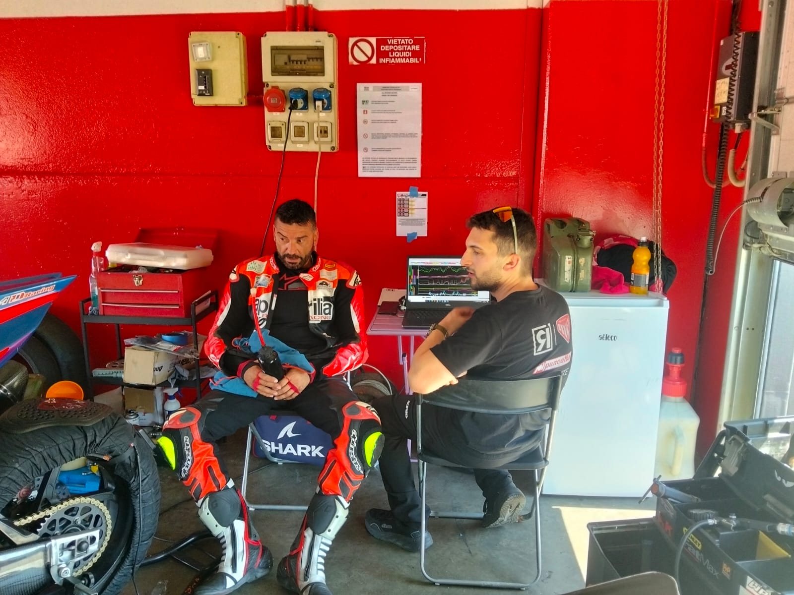 Briefing pre-gara