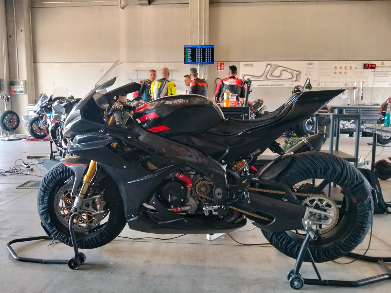 Pronta per la pista