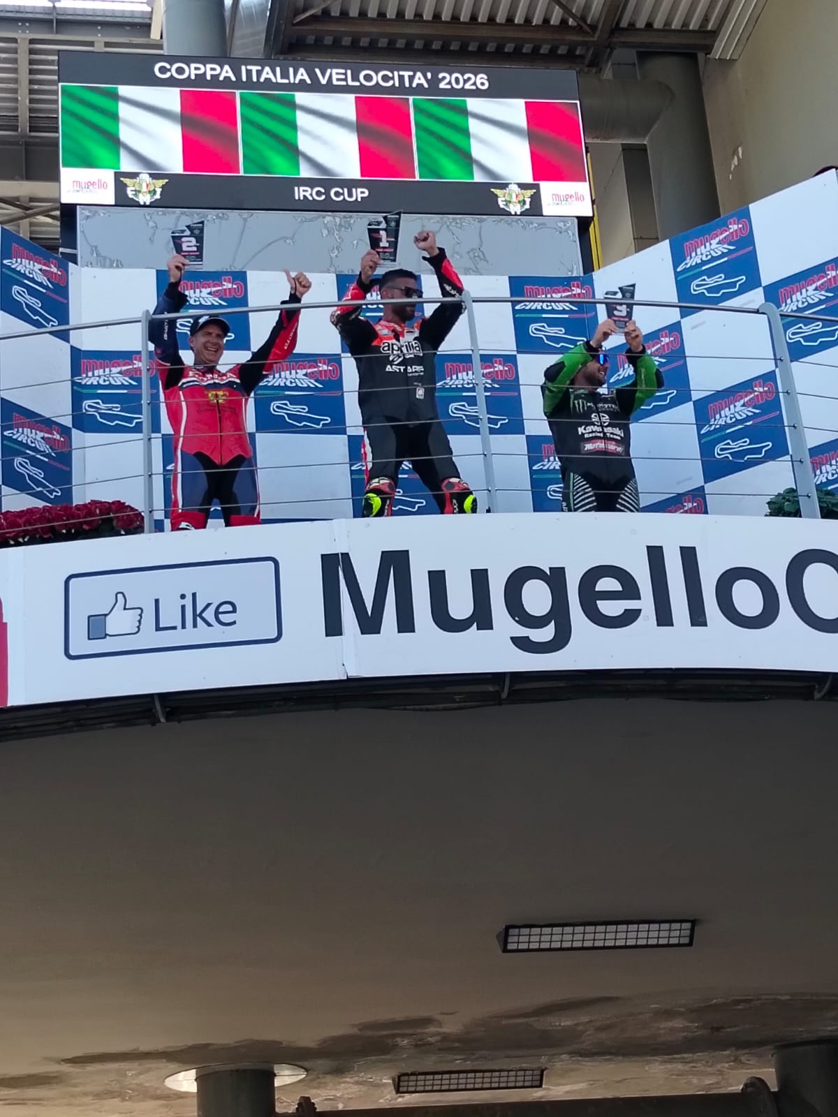 Podio IRC Cup ยท Coppa Italia Velocitร 2026